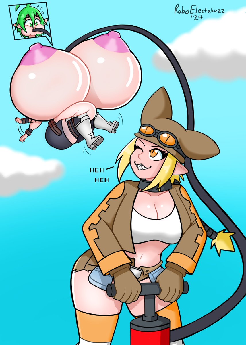 Disgaea sketch.

The thief is willing to blow her opponents away, so she can get her hands on their loot. ^^