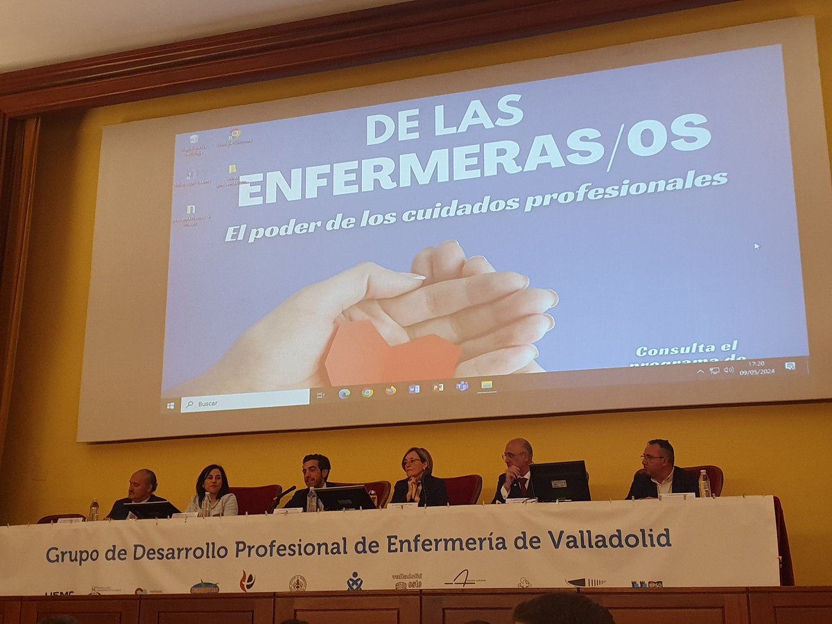 Estamos de celebración. "Nuestras enfermeras, nuestro fututo".