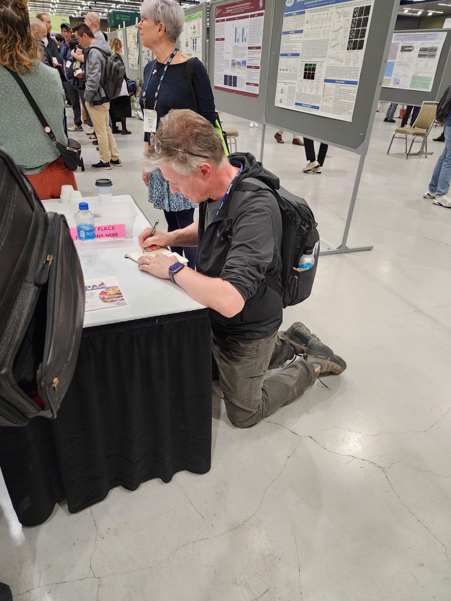 My friend and colleague Ron Gregg caught me writing a note to a colleague and titled it: Praying for a grant. These days of tight research funding this feels accurate. #ARVO2024