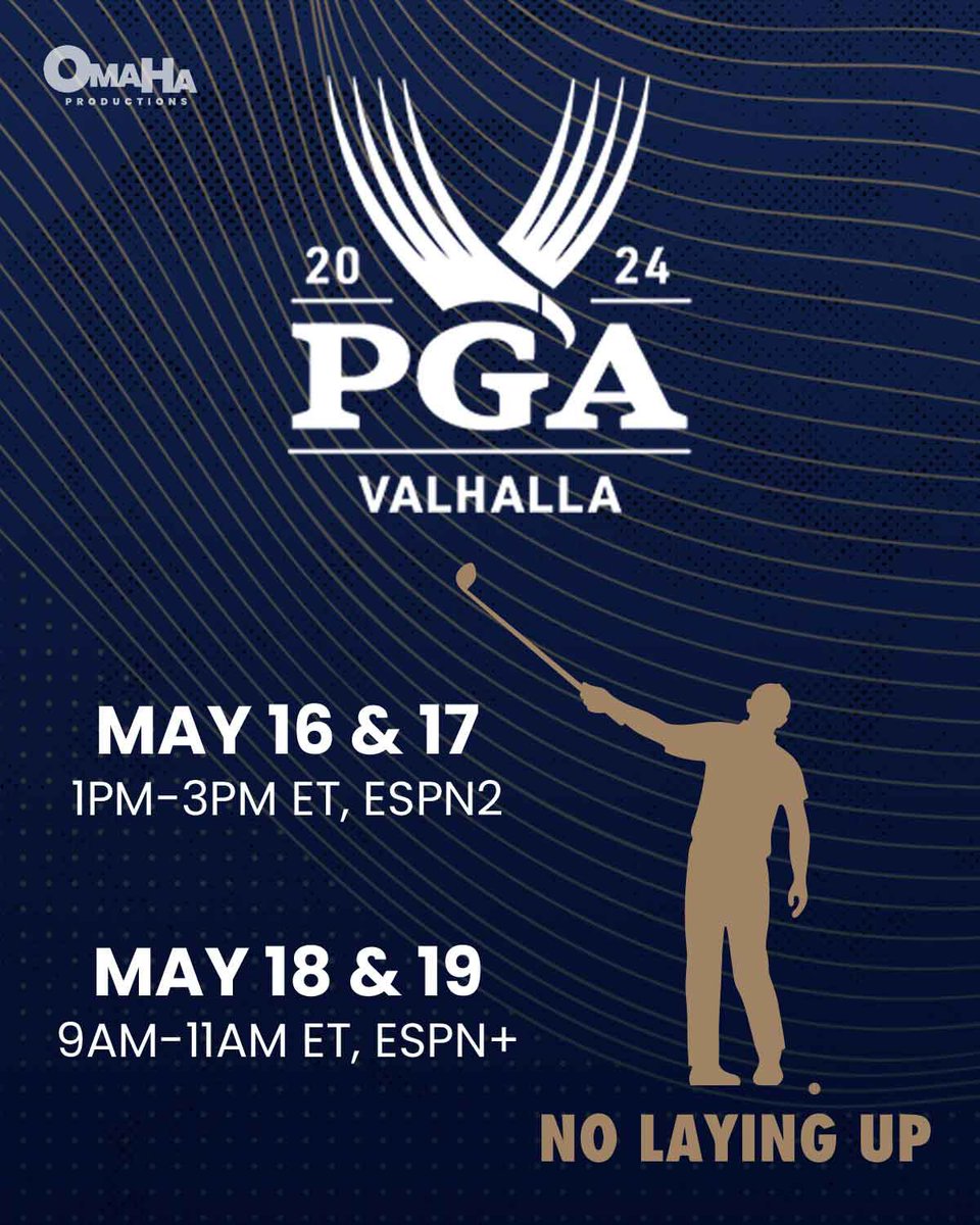 PGA Championship Round Two with @NoLayingUp! Tune in next week on ESPN2 & ESPN+ as the guys talk all things PGA Championship ⛳️