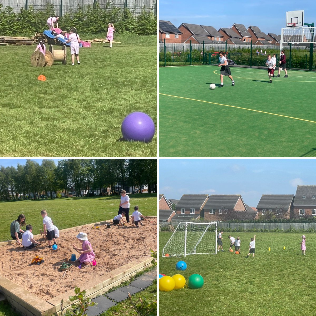 Great fun in our @OPAL_CIC after school club. Incredible play opportunities in the sun ☀️