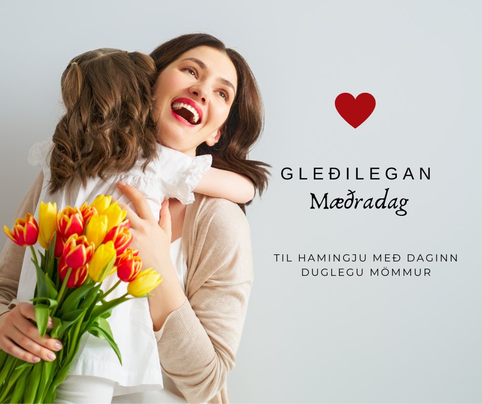 Mæðradagurinn er 12 maí næstkomandi. Gleddu mömmu þína með fallegum blómvendi og/eða gjafavöru frá Árbæjarblómum. Það er hægt að panta á arbaejarblom.is