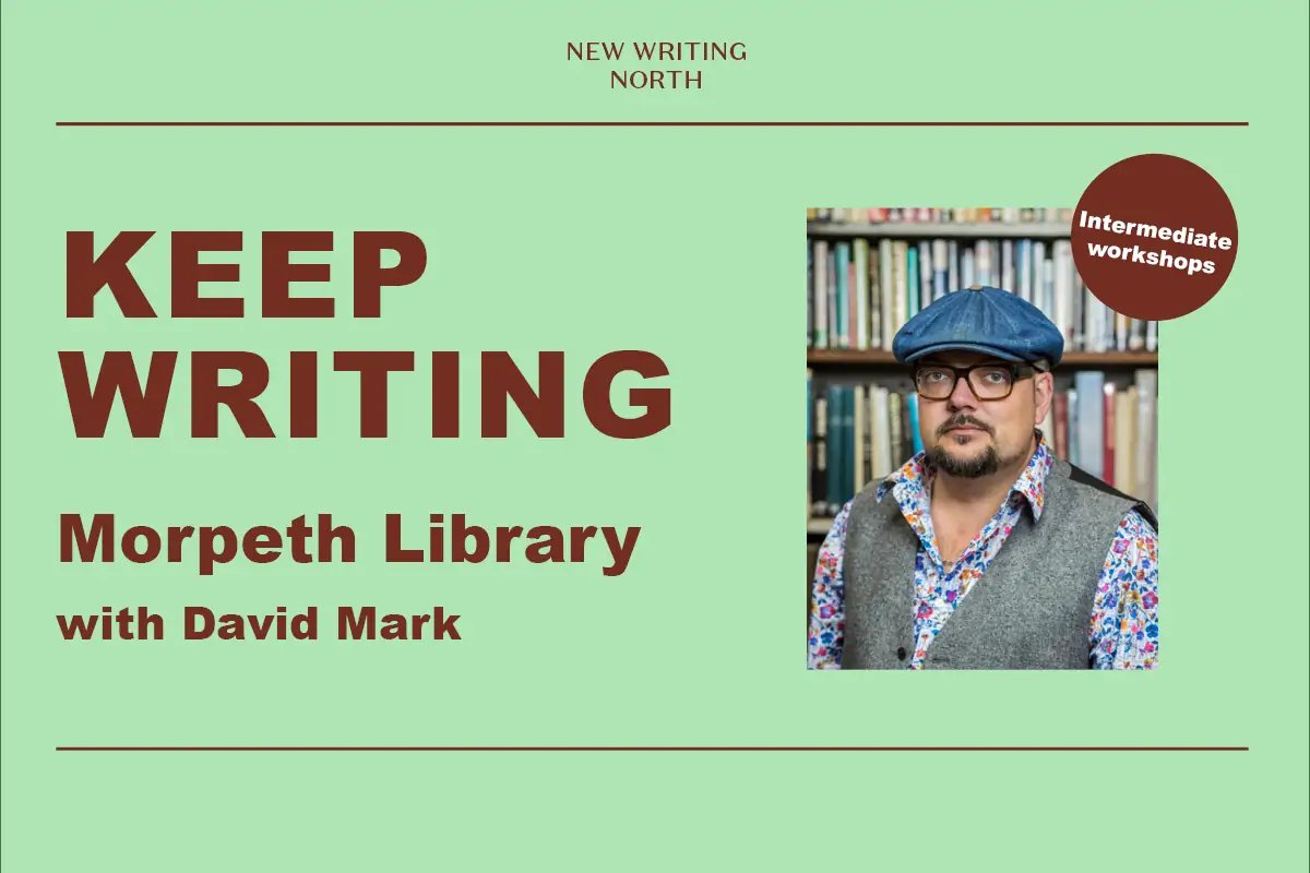 Take your writing to the next level at Morpeth Library ✍️ Over 4 Saturdays in June, @davidmarkwriter will lead workshops on inspiration, plot, character, style – and keeping going. 💡 Perfect for those looking to build on existing writing experience! newwritingnorth.com/event/keep-wri…