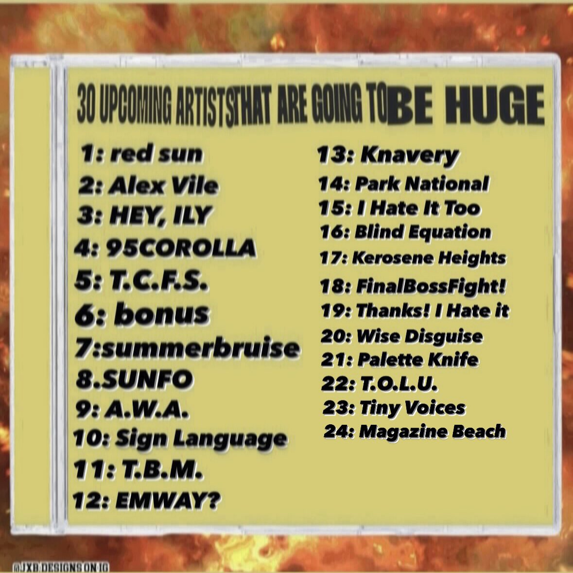 FBM & red sun: 30 bands that are going to be HUGE DAY 24: @magazinebeans Idk how, but some bands that just hit your ear right. In 2023 MB released Constant Springtime and it became an instant classic to me. The new singles did exactly the same a few weeks ago. Band RULES.