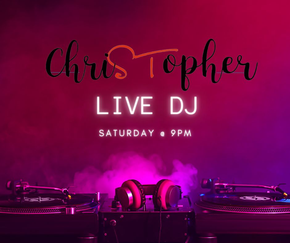 🎧 Get Ready to Dance the Night Away with DJ Christopher this Saturday night!🎶 #gilroy #visitgilroy #tempokb #djchristopher #dancemusic #tempokb