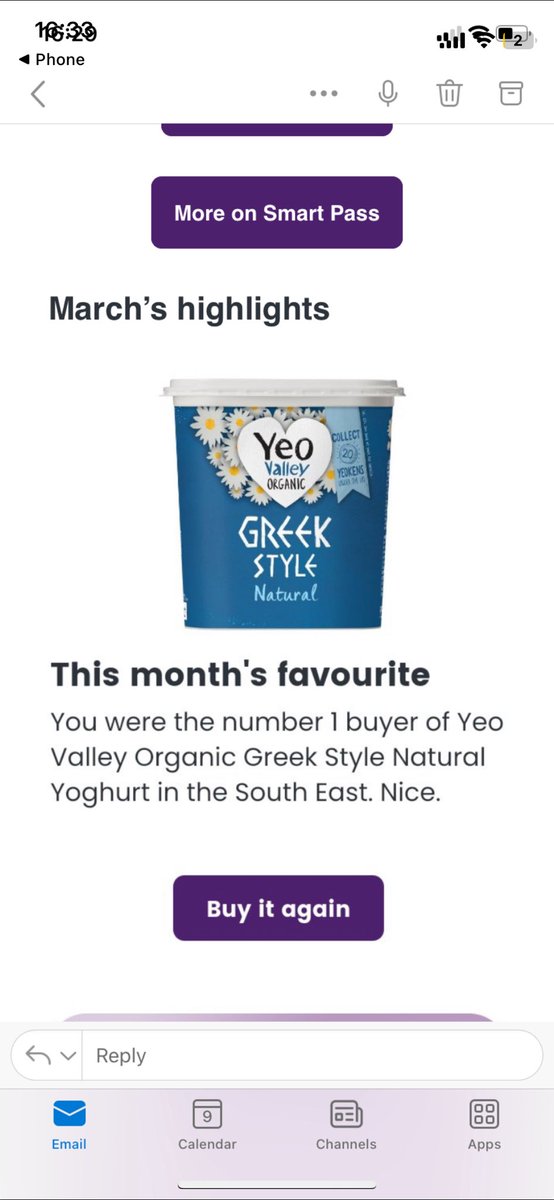 @yeovalley pleasure doing business with you!