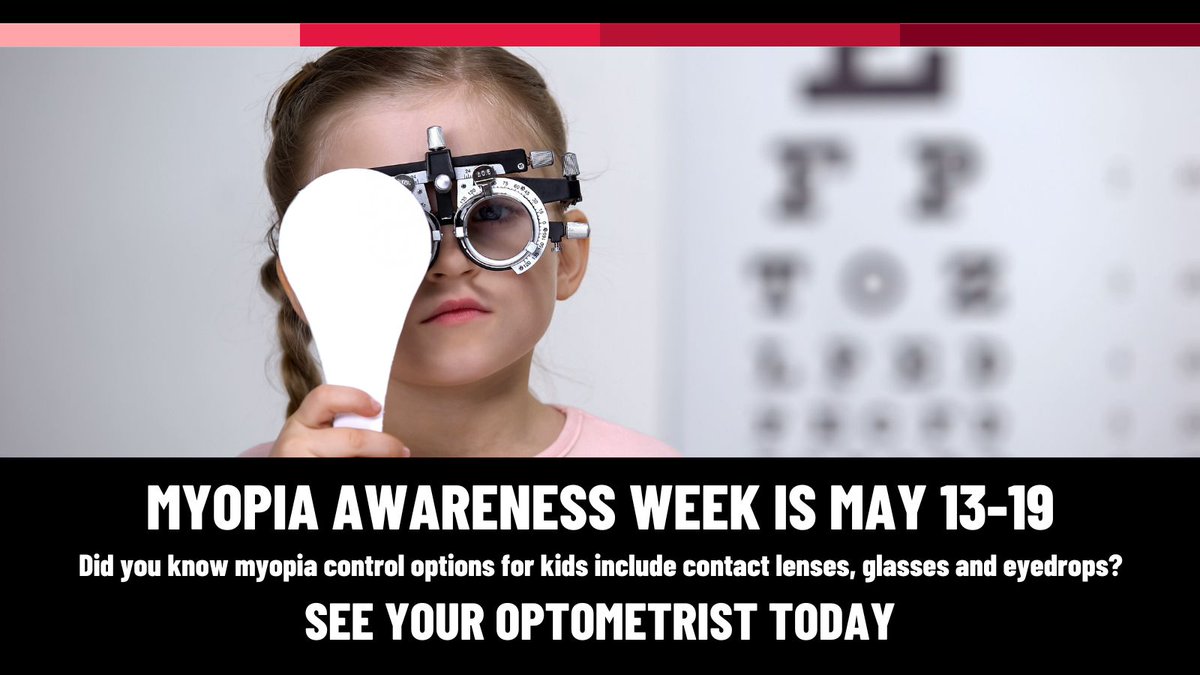 It's Myopia Awareness Week! Check out the info provided by Dr. Debbie Jones, one of the world's leading experts in myopia and myopia control. uwaterloo.ca/optometry-visi…