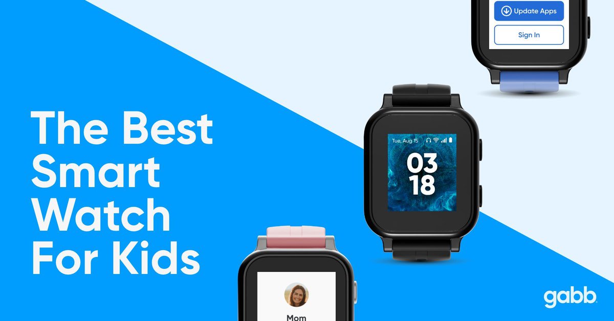 Let the decision be easy- Gabb Watch 3 is made for kids.
GPS tracking, unlimited communication, and no social media or internet browsers. 
Easy as that. 
buff.ly/3GrsFIM 
#GabbWatch #FirstPhone #KidWatch