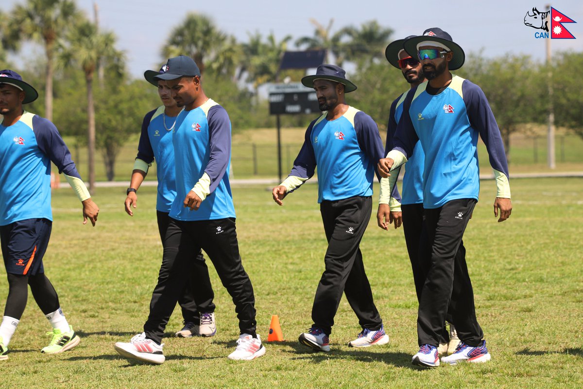 🇳🇵Swinging into the World Cup Action 🌍 🏏

#Rhinos kick off their camp at USA 🇺🇸 as they start their training, gearing up for the ICC Men's T20 World Cup 2024⚡️

#OutOfThisWorld | #WorldCupYear2024 |
#NepaliCricket | #T20WorldCup