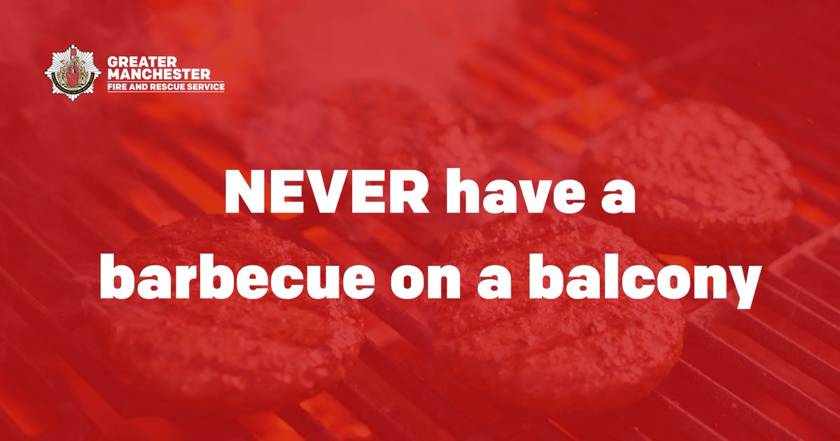 ☀ As we see some nicer weather please be safe if you have a balcony. ❌ Never have a barbecue on a balcony. 🚬 Never throw cigarettes off your balcony. Use a suitable ashtray and dispose of the contents safely.