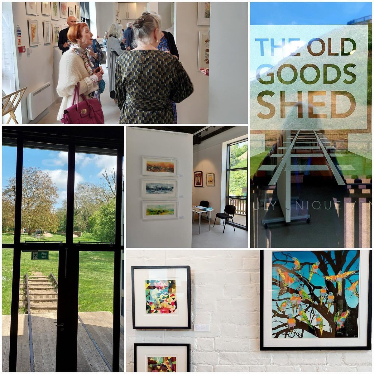 The new exhibition of the Society of East Anglian Watercolourists - SEAW is now open and showcasing some beautiful works of art at The Old Goods Shed, Clare Castle Country Park.

Entry is free and the exhibition runs every day until Sunday 19th May, from 10.30am to 4.30pm.