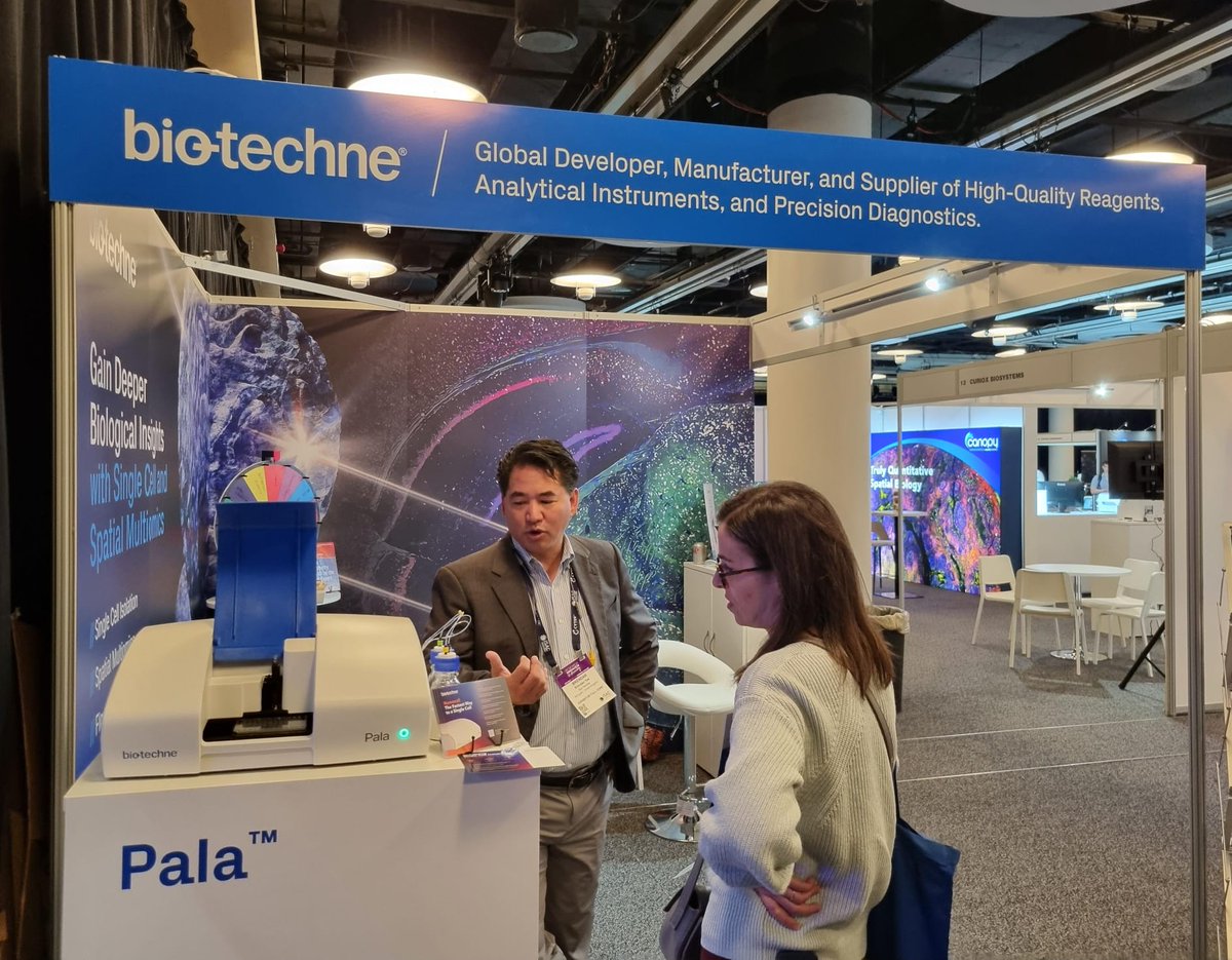 We had a fantastic time at #CYTO2024 in Edinburgh! Learn more about the multiomics solutions we showcased at the event: bio-techne.com/diagnostics/co…

See you next year at #CYTO2025 in Denver, CO!
#cytometry #flowcytometry #spatialbiology