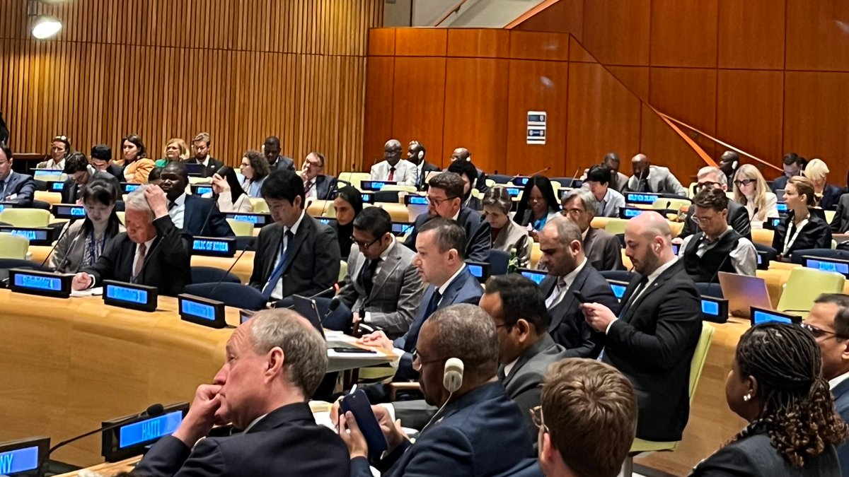 Catch the Ministerial session now, where the representatives from various countries share their current policies, future goals, experiences and practices that can inform the way forward. 

LIVE NOW: webtv.un.org/en

#STIForum #STIforum2024 #Tech4SDGs #GlobalGoals