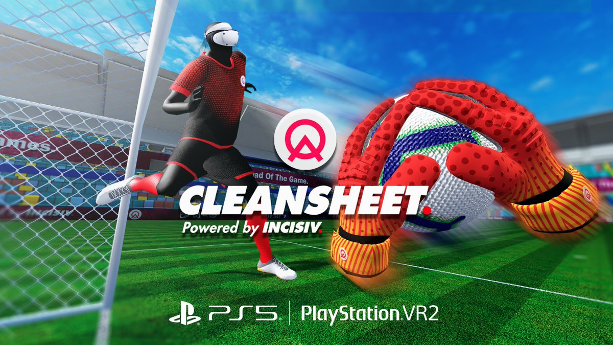 It's official! CleanSheet is coming to #PSVR2 this month! 🚀 ⚽ Wishlist to be the first to know when it's available for purchase. And stay tuned for the confirmed release date announcement coming soon! 🎮 Wishlist Now: store.playstation.com/en-gb/concept/…