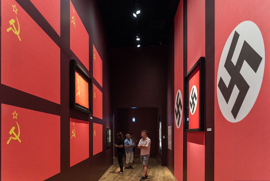 This WWII museum in Gdansk shows the true meaning behind the red flags waved by Russians today.