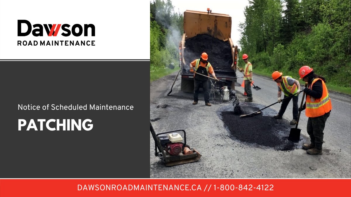 Dawson Road Maintenance will be patching on #BCHwy99N today from Lillooet to junction with #BCHwy97. Please slow down and watch for flaggers. Cone Zone season has arrived! Please slow down and avoid distractions. #ConeZoneBC #Lillooet #BCHwy99 #Cariboo