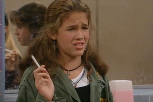 When I was a teen, Gia on Full House, was the baddest bitch on TV. Sorry to the Euphoria Girlies and the Pretty Little Liars but they don't make them like this anymore.