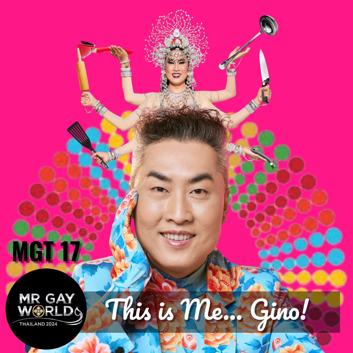 GinoFlaxman's tweet photo. “ #GINO ” : The Definition of Me 😍
#G enerous 🌈 | ใจกว้าง
#I nclusive 🌈 | รวมพลังทุกความหลากหลาย
#N urturing 🌈 | เอาใจใส่
#O ptimistic 🌈 | มองโลกในแง่ดี :
🌈 จีโน่ - จิตศักดิ์ หลิมภากรกุล
MGT17 - ผู้เข้าประกวด Mr Gay World Thailand 2024
#RGBPrideParty
#MrGayWorld https://t.co/dbu71uziCD