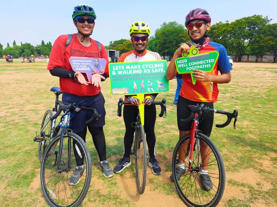 #HyderabadCyclingRevolution 3.0 May 2023 , The Largest Gathering at Parade grounds for a campaign about #ActiveMobility #Hyderabad Thanks to everyone for supporting the great campaign of the 2023 Year @TelanganaCMO @sselvan @ltmhyd @TSRTCHQ @SarikaPanda @BicycleFuturist