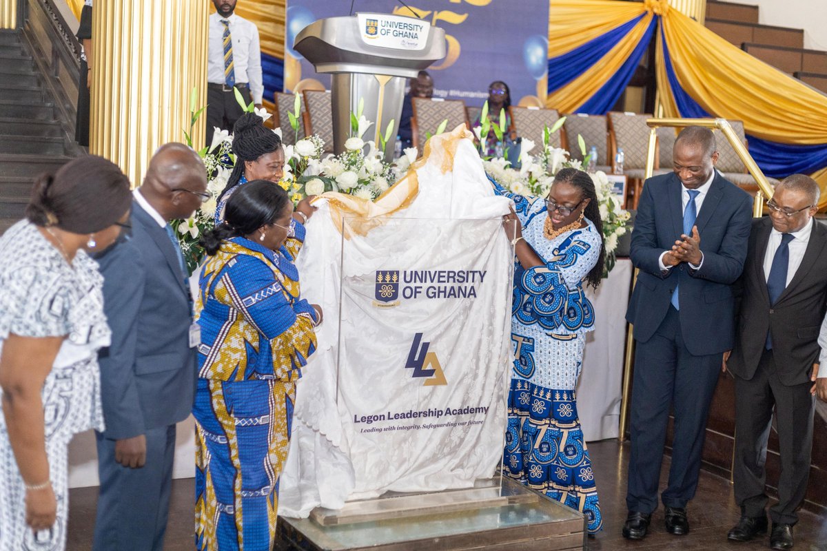 #Throwback 'The broad aim of the Legon Leadership Academy is therefore to build the capacities of University of Ghana office holders, newly appointed personnel, potential leaders, and selected students' Vice-Chancellor Prof. @aba_amfo during the launch of UG LLA