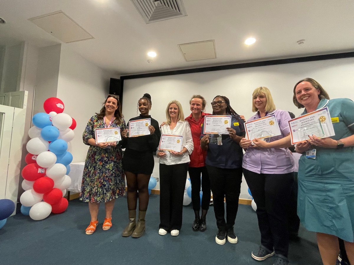WhitHealth's tweet photo. Congratulations to all winners of today's Nurse & Midwife Day awards.
Celebrating our successes is really important - we're always looking to build on a culture of recognition at Whittington Health.
We appreciate all our wonderful midwifery and nursing colleagues. Thank you! https://t.co/YXQZnSMAns