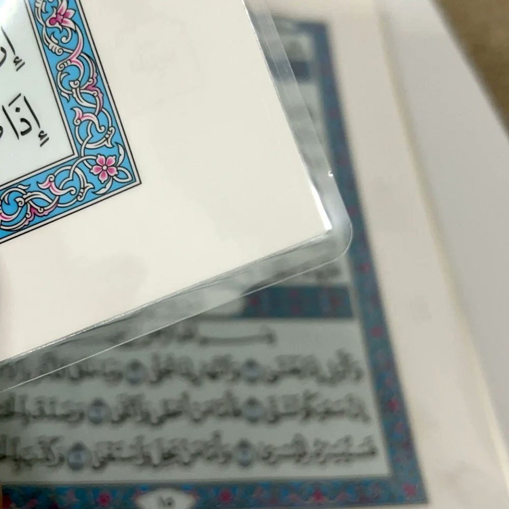 semhstore's tweet photo. @Sarah_Early_Ed بارك الله فيمن علمني ومن أراد أن يعلم طفله أو طفل قريب منه نوفر لكم مصحف جزء عم مغلف تغليف حراري من النبأ إلى الناس + سورة الفاتحة 🤍
يبقى مع طفلك عمراً حتى يتقن بإذن الله تعالى 👌
 أهديهم , علمهم واكسب أجرهم وأجر من يعلمونهم 🌱
https://t.co/RUXylWzbJE https://t.co/n3PCdjLyhX