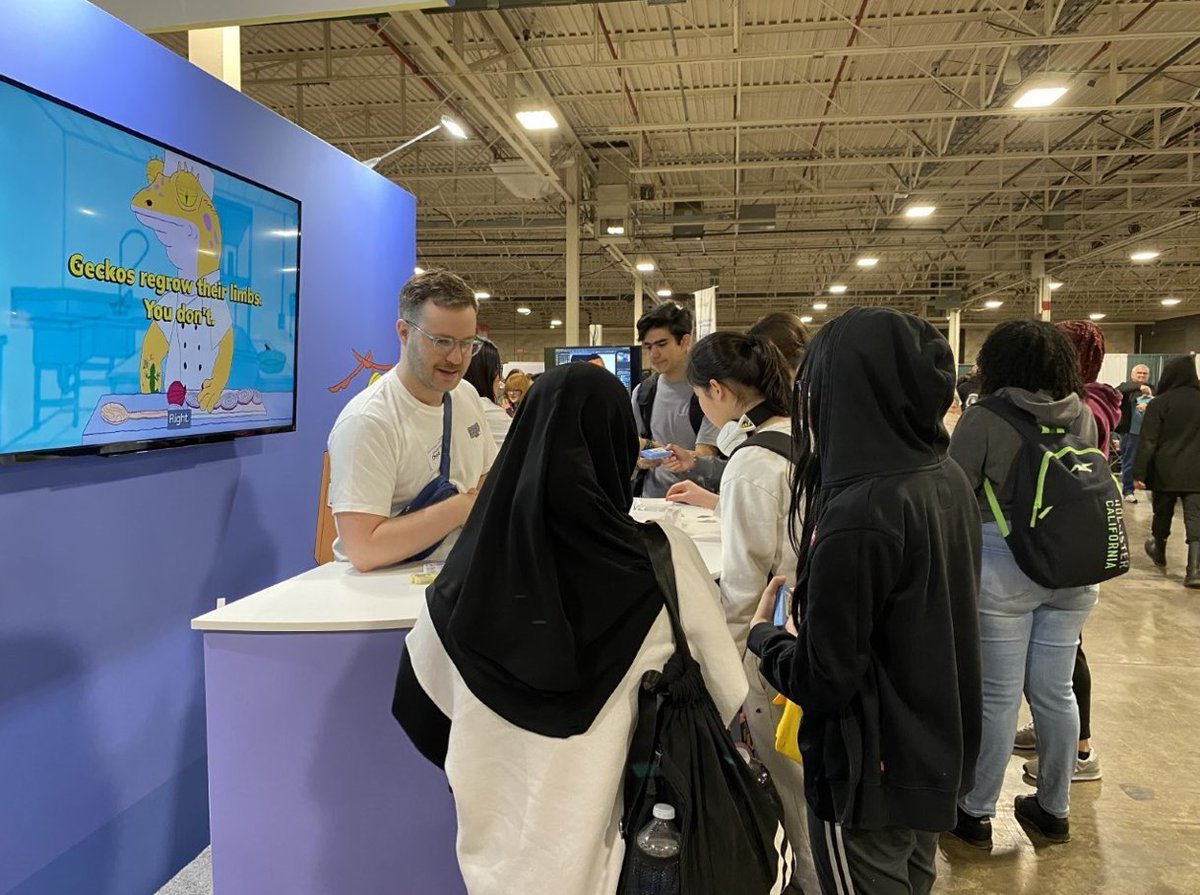 WSIB's tweet image. We’re back from @skillsontario! We had the best time sharing with the students about #healthandsafety at work. #PracticeSafeWork #SOC2024
