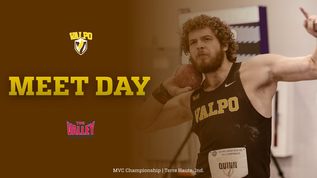 More @ValpoXCTF competition at the MVC Outdoor Championships today! 📍: Terre Haute, Ind. 🕐: 9 a.m. CT (ESPN+ at 4:10 p.m.) 🖥 : ESPN+ bit.ly/4alPpXy 📊: bit.ly/44BztPx #GoValpo