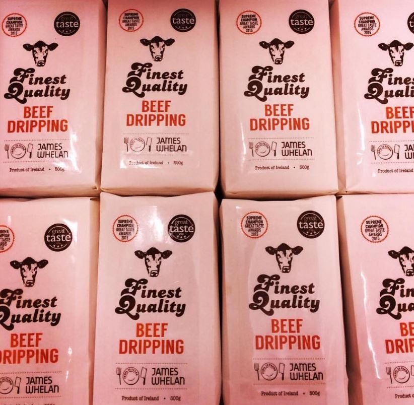 So proud to see another box of our humble dripping ready for the road for our friends & partners in Dunnes Stores. It's our pleasure to have our Dripping available in Dunnes Stores nationwide. PS. It makes the best roast potatoes! #beefdripping #partners #friends #dunnesstores
