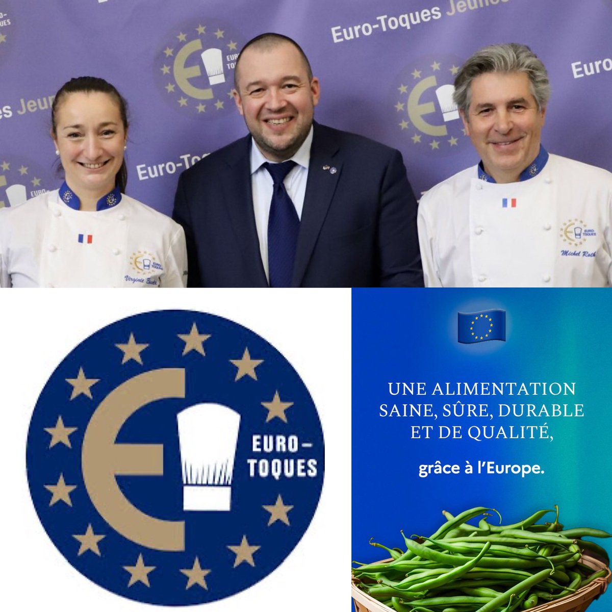 1/5 #JournéeDeLEurope 🇪🇺 ! Parce qu’il faut « Agir pour ne pas Subir » Incompréhensible pour moi que tous les chefs ne rejoignent pas @EuroToques1 Euro-Toques est la seule association lobbyiste de chefs cuisiniers reconnue officiellement par la @UEFrance . La seule..