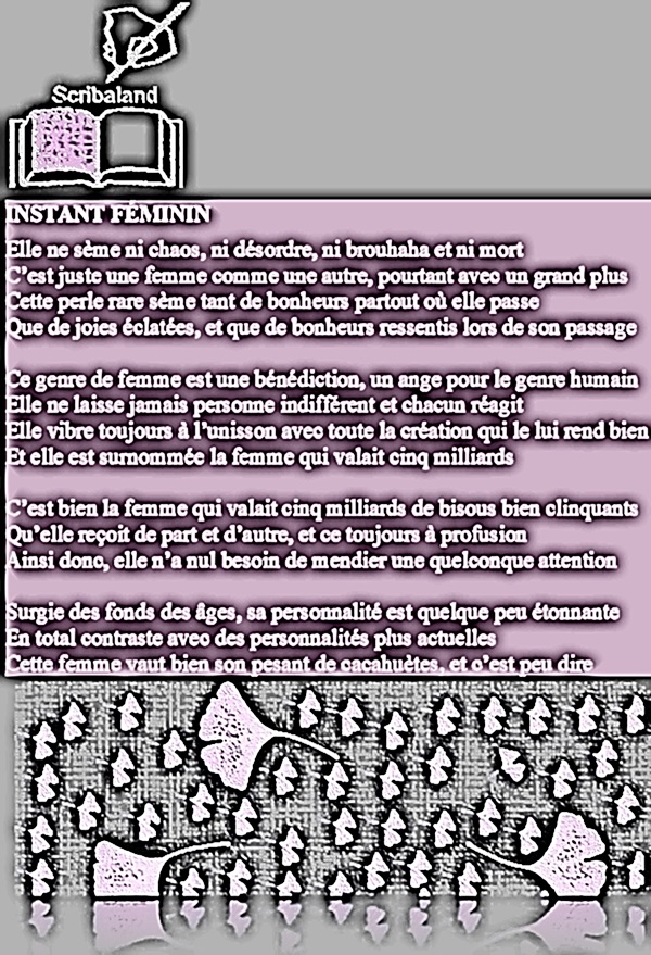 scribaland's tweet photo. #Scribaland INSTANT FÉMININ
La femme qui valait cinq milliards!#ai #NFT #ChatGPT #TikTok #UnknownTheSeries #googleadvertising #googleadwords #googlebook #googlebooks #tv #googlekindle #googleplay #grammaire #grammatical #grammaticale #graphologue #graphologues #graphologie #guide https://t.co/yUYIwVjPuC