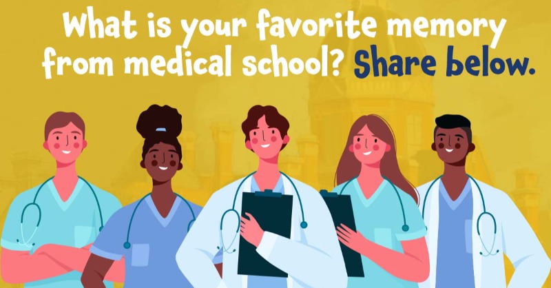 HopkinsMedicine's tweet photo. Congratulations to our School of Medicine graduates. 👩🎓👨🎓 Share your favorite memory from med school below. #JHUSOM2024 #GoHopMed