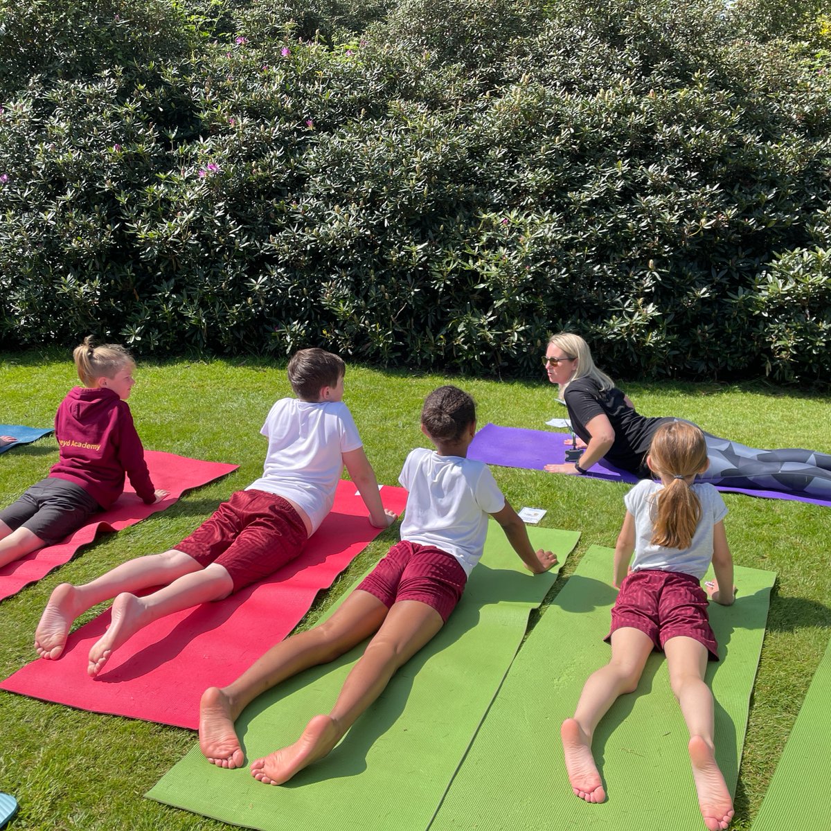 It was our pleasure to host the Alpha Academies Trust at Packwood today for a range of outdoor activities including yoga, team building and kite flying. A glorious day in the Shropshire sunshine. #PowerOfPartnerships