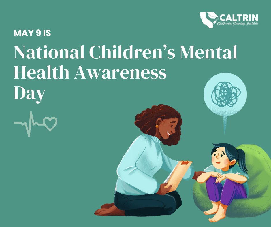 Today is National Children's Mental Health Awareness Day. 💚 Positive #mentalhealth is essential to a child’s healthy #development and overall family #wellbeing. 

Explore resources to support #earlychildhood mental health and social-emotional development. >>…