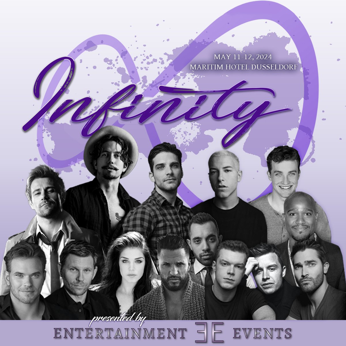 #InfinityCon is just around the corner! This weekend at the Maritim Hotel in Düsseldorf. Who will be there & which guest are you looking forward to the most? Tickets can be paid in cash and by card at the event. infinity-con.de @tylerhoechlin @skylar_taz @mattryanreal