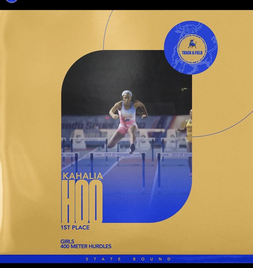 New pr in the 400h - 1:00.67 and a new pr in the 100h - 13.78!!! #regionals #statebounddd #ladybulls #junioryear