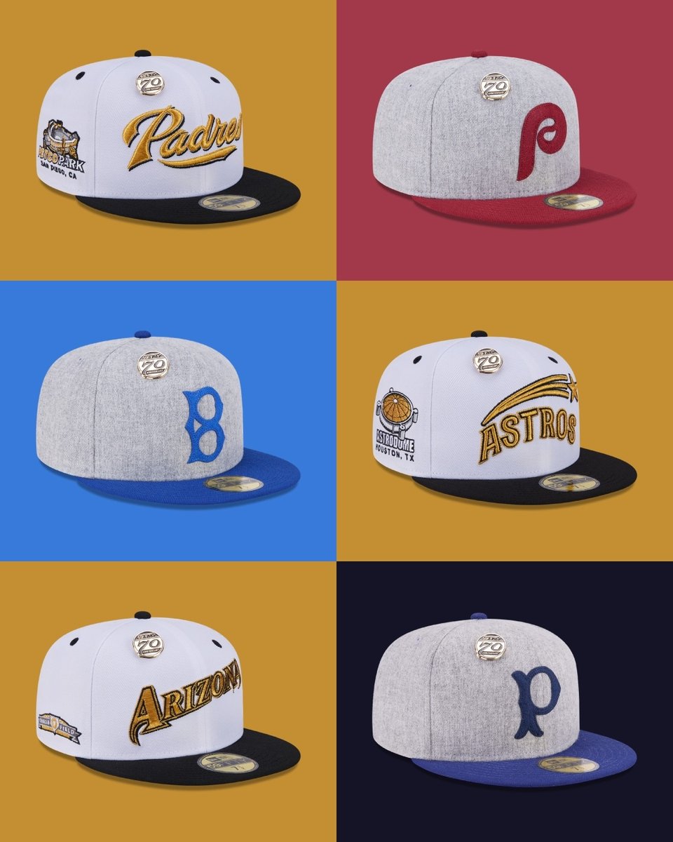 New Era dropped their 70th anniversary 59FIFTY Day collection 👀

(via @MLB)