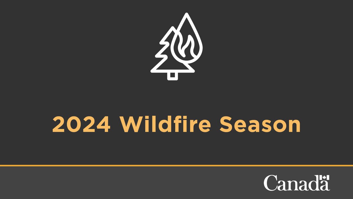 Today, Mins Sajjan, Wilkinson, Guilbeault, and PS Romanado held a press conference to share the latest projections for the 2024 #wildfire season, which include potential hazards that may affect Canadians, and highlighted preparedness measures. canada.ca/en/public-safe…