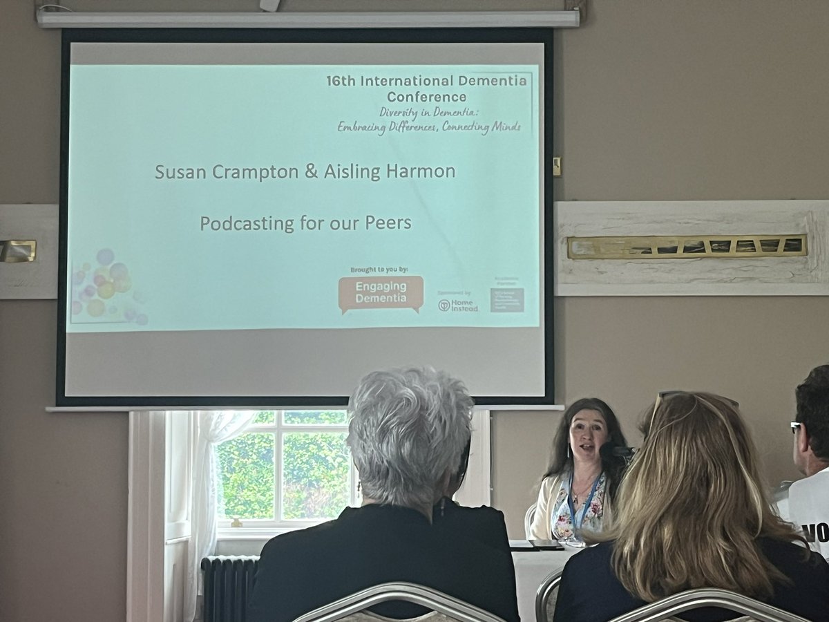 Just concluded two enriching days at the #16dementiaconference, now heading back to Galway! Connected with brilliant minds and compassionate hearts. It was fantastic to meet @helenaquaid1, a key PPI contributor to my project, in person! Huge thanks to everyone involved! 🙌