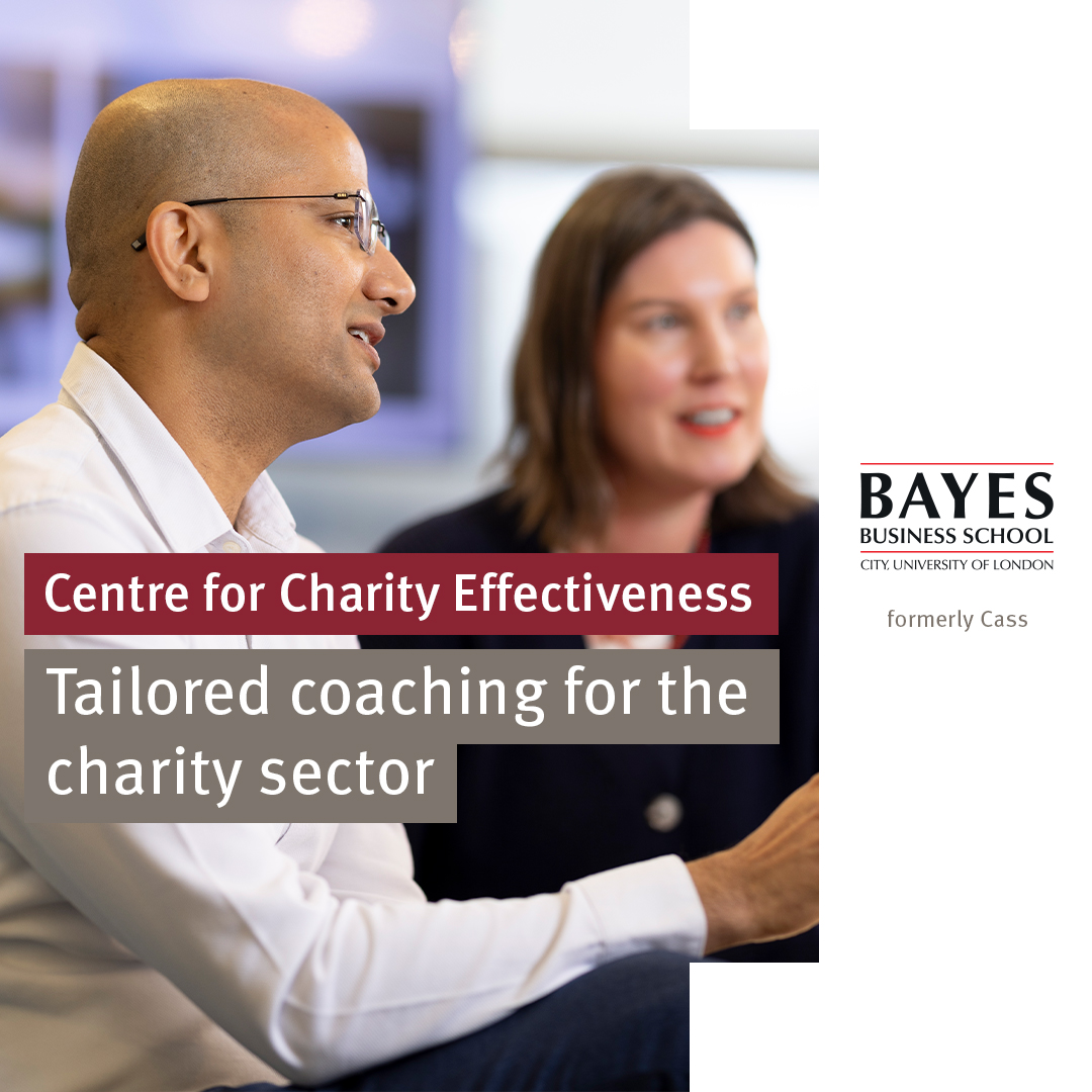 Could your organisation benefit from our Coaching services? Our high-quality, tailored approach helps nonprofit leaders gain clarity, and support to achieve their goals. ow.ly/GZ7I50Rbrpc #BayesCCE
