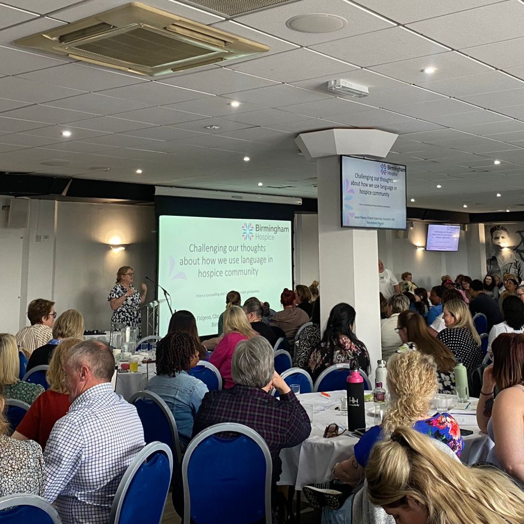 We were honoured to collaborate with UHB and Birmingham Community Healthcare yesterday, hosting the 2024 End of Life Care Conference at BCFC. The event saw speeches from our CHATS team, Clinical Supervisor Jayne Fidgeon and CEO Simon Fuller. #DyingMatters