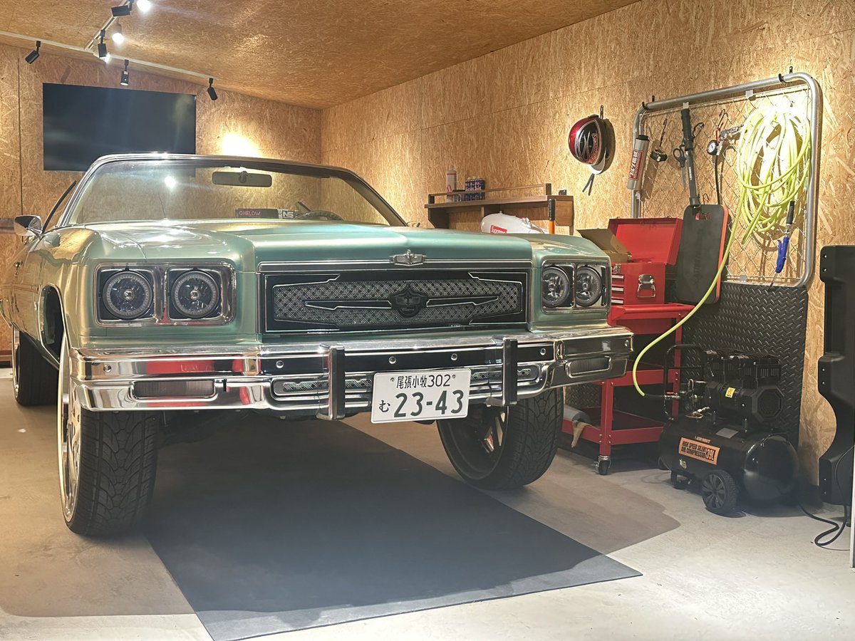 【絶版】 '75 CHEVY Caprice 1975 シボレー カプリス 1975 Chevrolet Caprice Convertible W/ 40k Original Miles