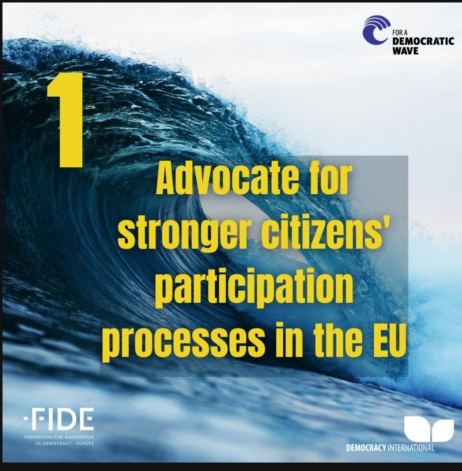 Just signed the pledge of @DemocracyIntl for more citizen participation in the #EU. 
We @VoltEuropa have been advocating for a long time for more direct democracy and  citizen councils on crucial topics such as Climate and Social Justice. 
@VoltNederland
#ep24