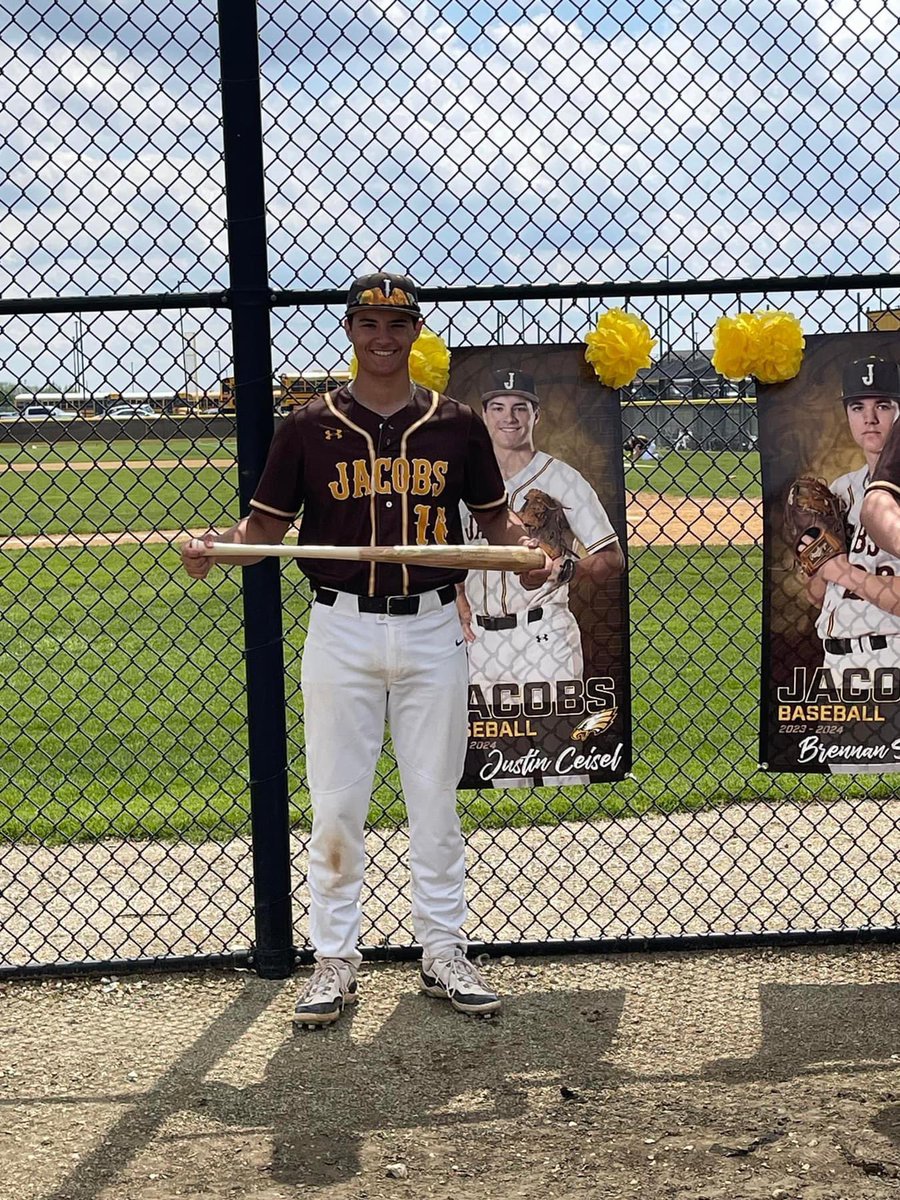 Happy Senior Night, Justin!!! Can’t wait to watch you play college baseball next year!!! #playcollegeball #nextlevel #dreambelieveachieve #1top_prospect