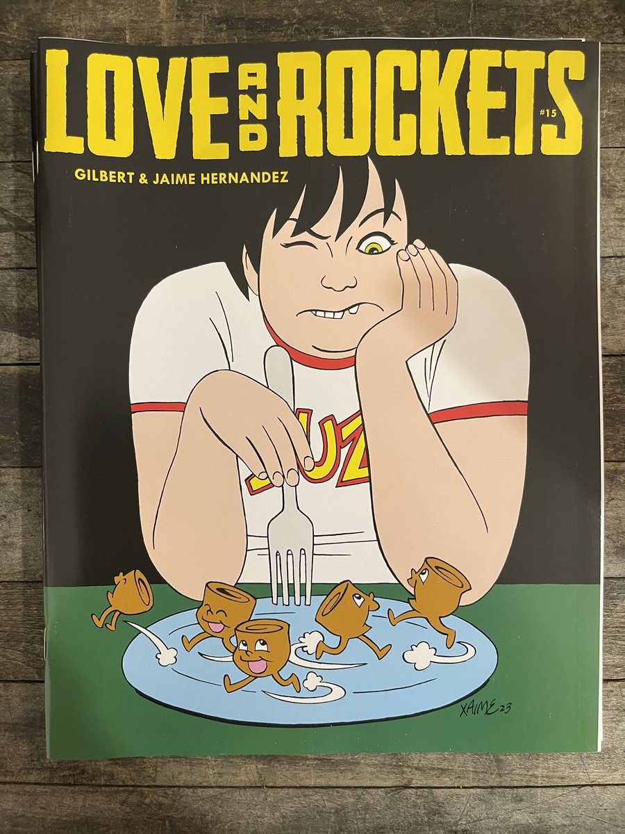 Any week we get new Love & Rockets is tops in my book! L&R #15 in now!