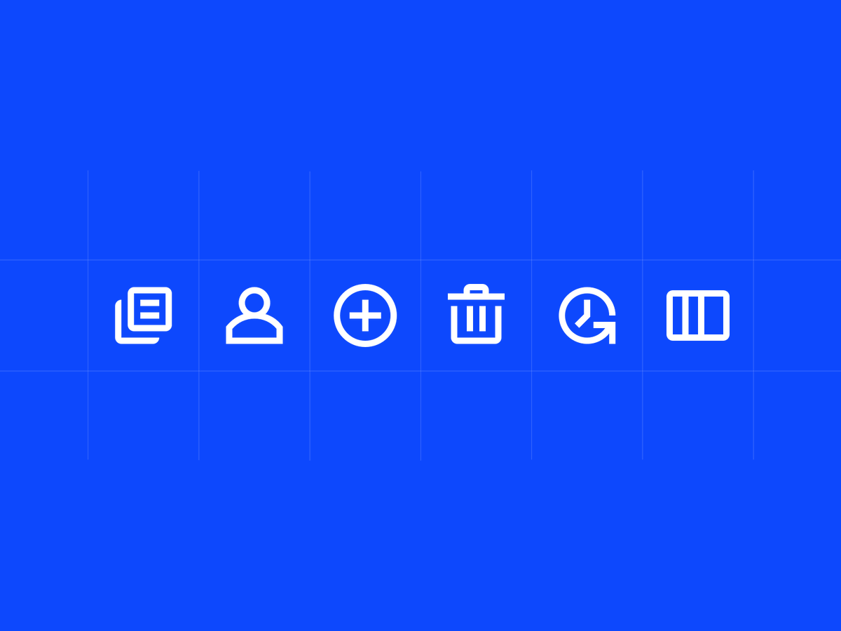 Simplenote icon system re-design 📐with the splendid product design team at Automattic ✨

Simplenote is a note-taking application with markdown support. In addition to cross-platform apps, it can be accessed via most web browsers.
