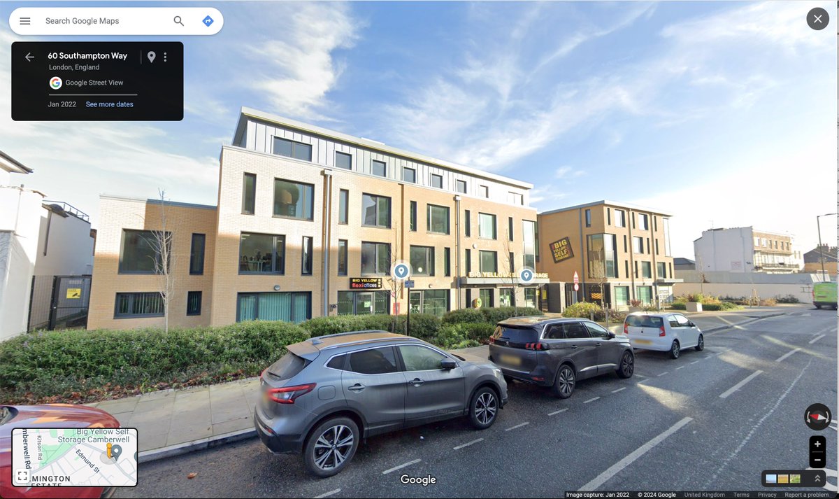 Great piece. Here are four places you could build lots of houses, from a single road (Southampton Way) next to Burgess Park and half an hour from Waterloo. London is *filled* with wastes of space like this. Densification would be like striking gold for the whole city.