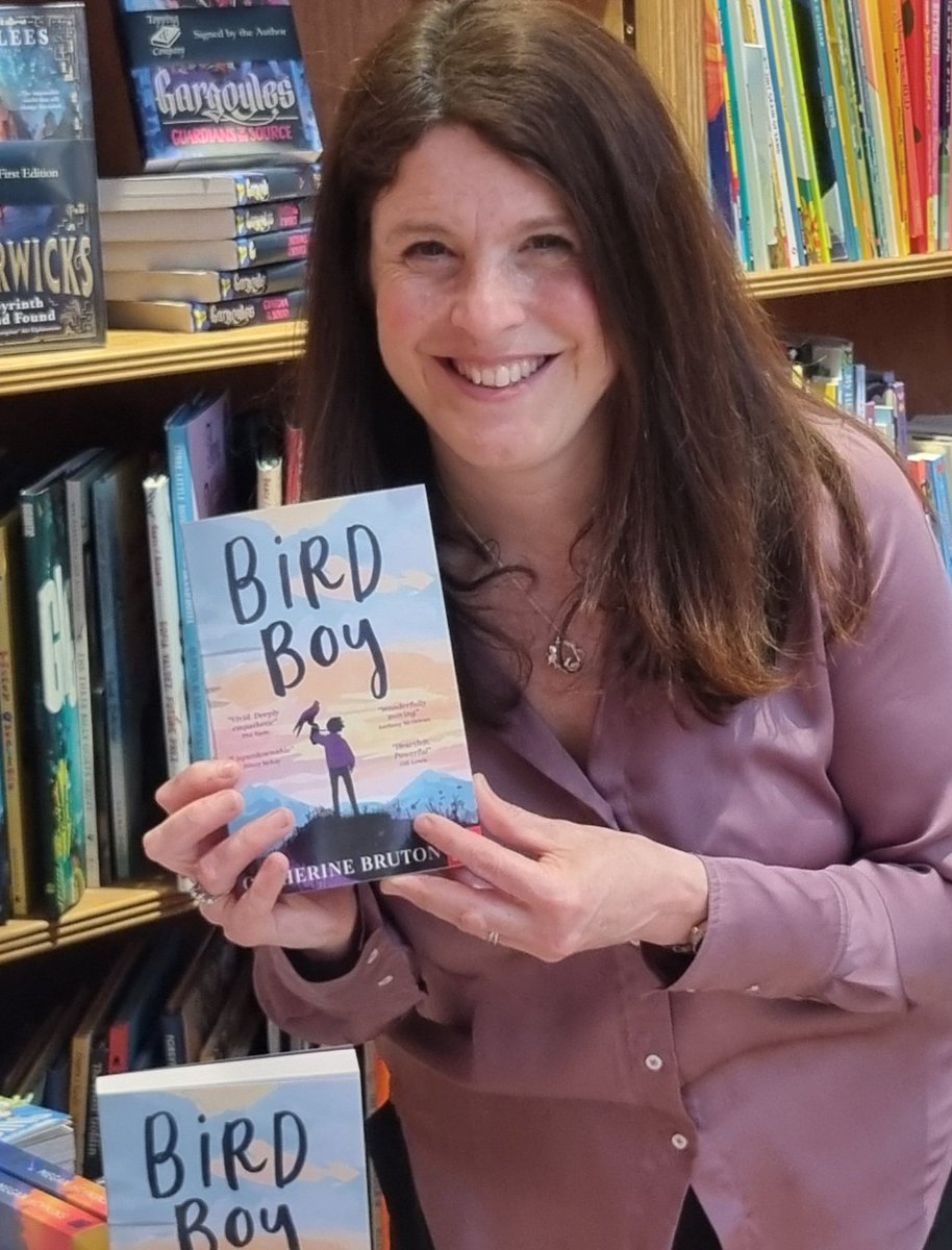 It's fledged! 'Bird Boy' out in the wild @ToppingsBath The eagle eyed will spot the bird necklace given to me by the wonderful @KESBath Year 13s who also took flight into study leave yesterday and who will be desperately missed! @NosyCrow @hannah_prutton @DuncanZoe @rupertcrew