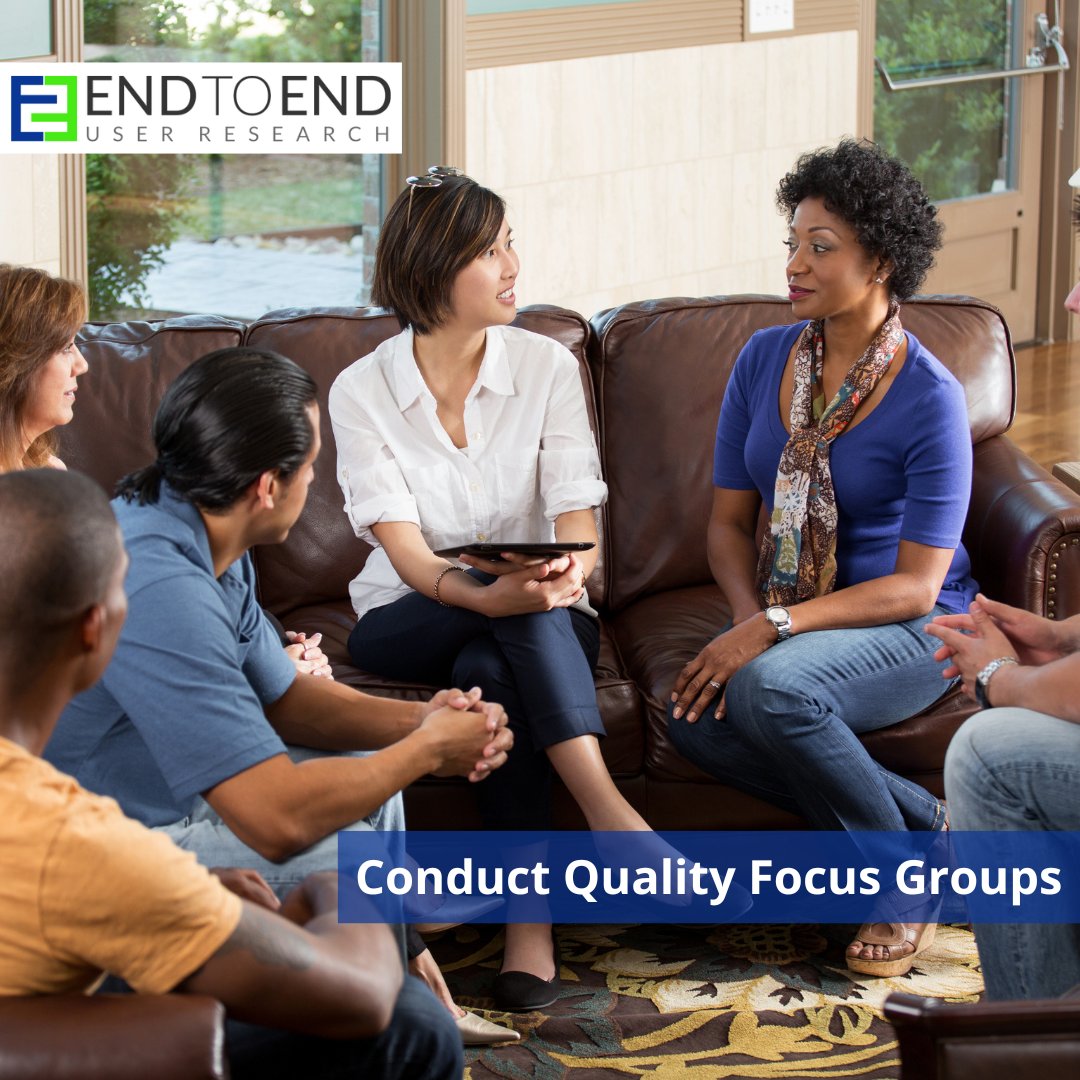 Conduct quality focus groups with End To End User Research.

Conducting quality focus groups involves a delicate balance of meticulous planning, skilled facilitation, and insightful analysis.

Our business is research because research matters.

#participant #research #houston