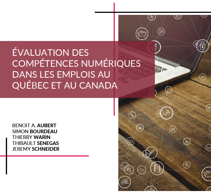 Publication d'un Rapport de projets #CIRANO « Évaluation des compétences numériques dans les emplois au Québec et au Canada » par B. Aubert (@HEC_Montreal, CIRANO), S. Bourdeau (@esg_uqam, CIRANO), T. Warin (@HEC_Montreal, CIRANO), T. Senegas, J. Schneider doi.org/10.54932/OLKN7…